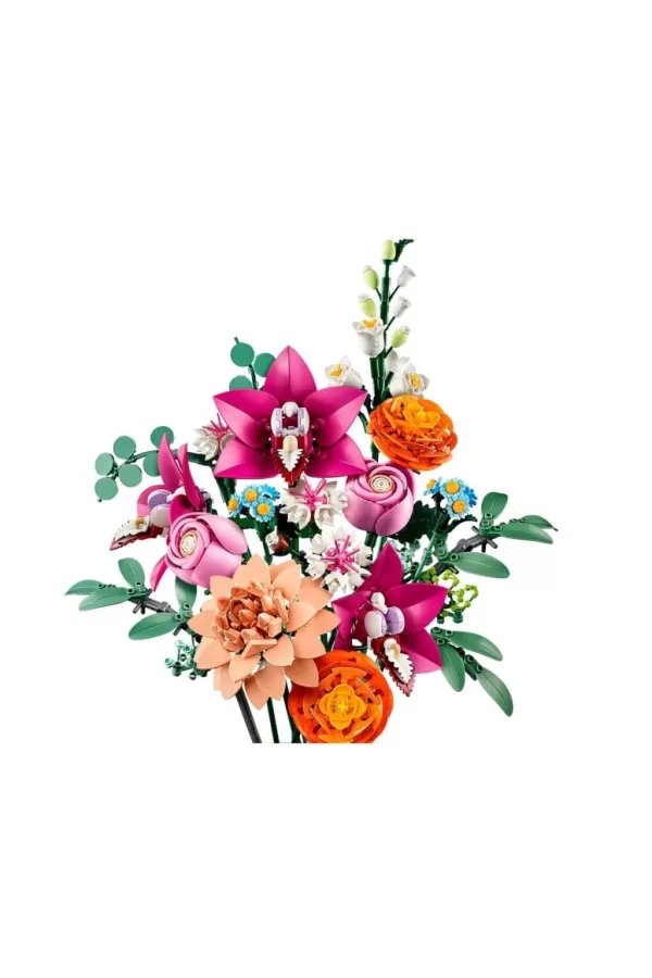 Nessiworld  10342 Lego iconic Botanicals Pembe Çiçek Buketi 749 parça +18 yaş