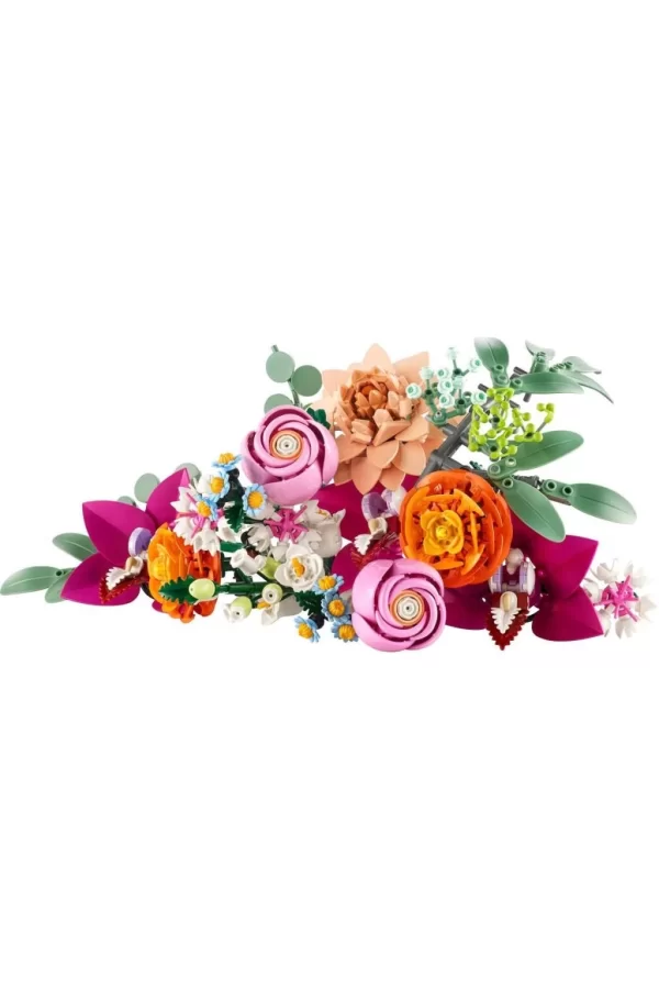 Nessiworld  10342 Lego iconic Botanicals Pembe Çiçek Buketi 749 parça +18 yaş