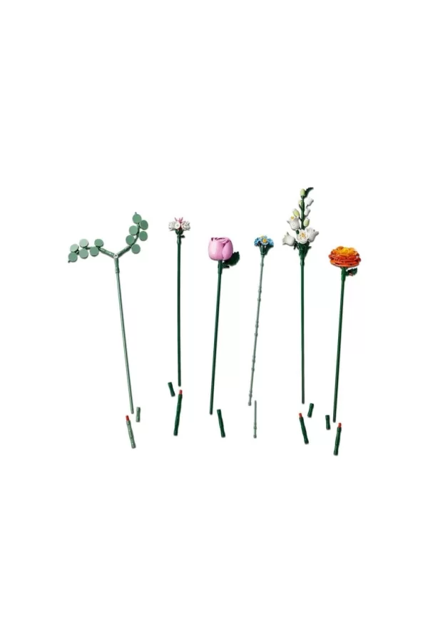 Nessiworld  10342 Lego iconic Botanicals Pembe Çiçek Buketi 749 parça +18 yaş
