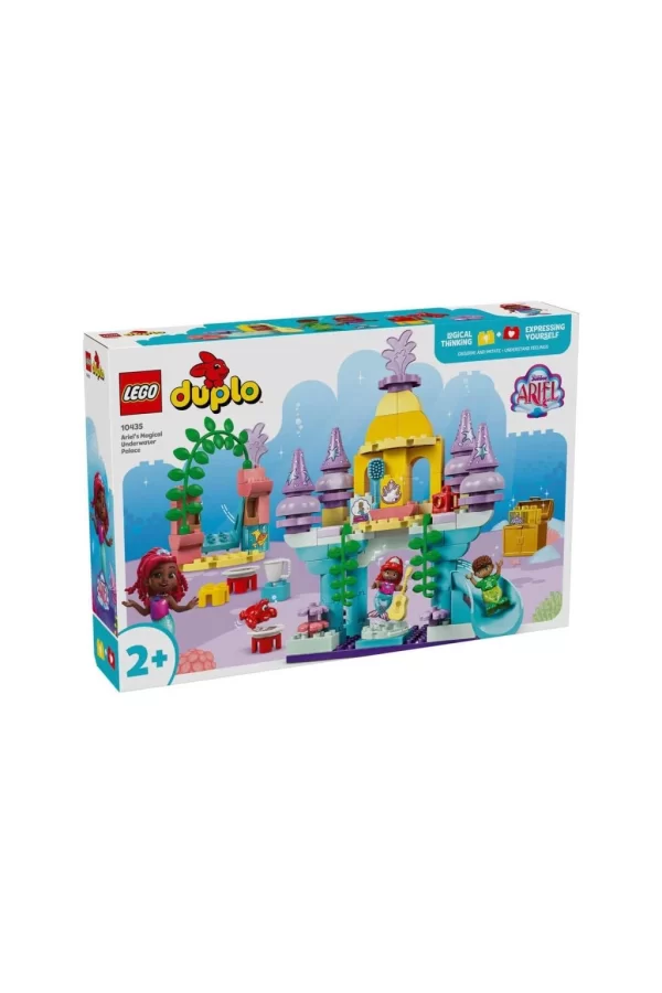 Nessiworld  10435 Lego Duplo Arielin Sihirli Su Altı Sarayı 116 parça +2 yaş