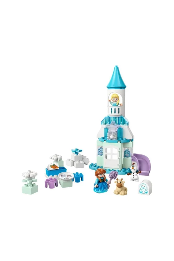 Nessiworld 10455 Lego Duplo Anna ve Elsanın Karlar Ülkesi Şato Partisi 54 parça +2 yaş