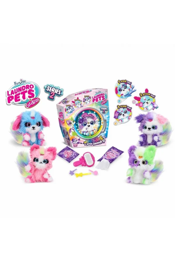 Nessiworld 1050424 SUN-FNV-PELUŞ LAUINDRO PETS S3 SÜRPRİZ PAKET