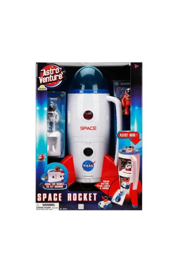 Nessiworld  106114 Astro Venture Sesli Ve Işıklı Uzay Roketi -Sunman