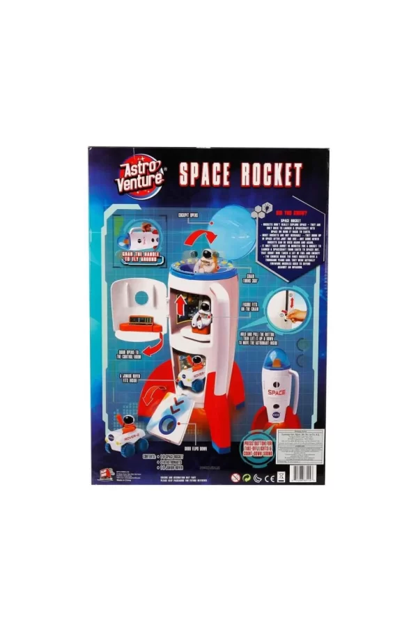 Nessiworld  106114 Astro Venture Sesli Ve Işıklı Uzay Roketi -Sunman