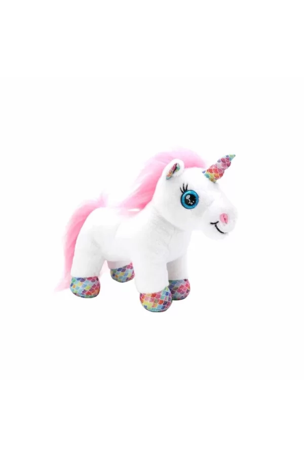 Nessiworld  10873 Cutekins Taşıma Çantalı Peluş Unicorn Lou Lou -Sunman