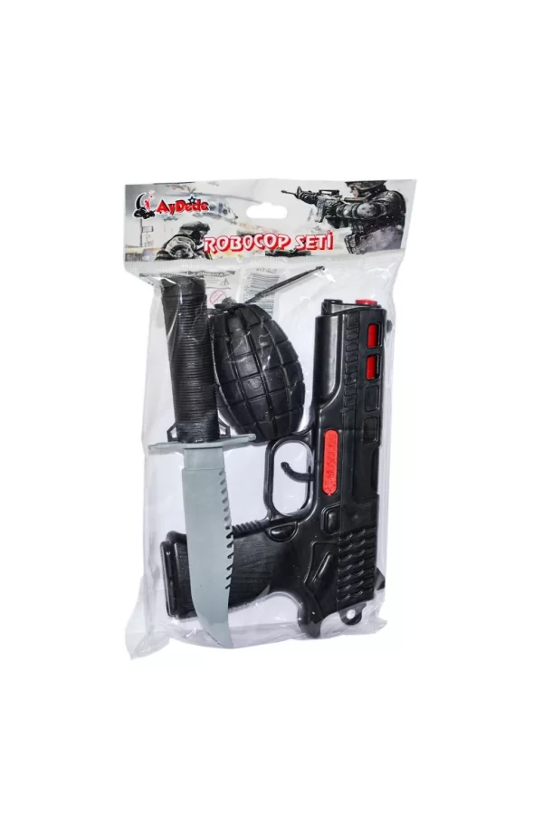 Nessiworld 114 Robocop Silah Oyun Seti -Aydede