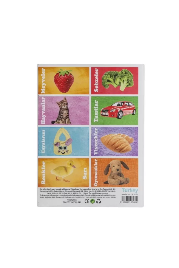Nessiworld 1161  Flash Cards  İlk 50 Sözcük -DıyToy