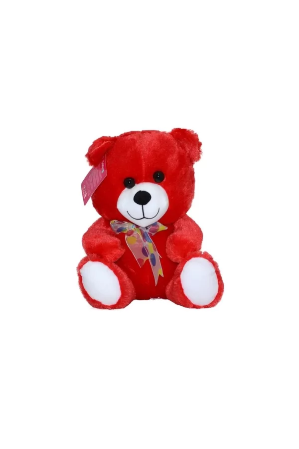 Nessiworld   1181KR Selay, Kırmızı Oturan Ayı 30 cm