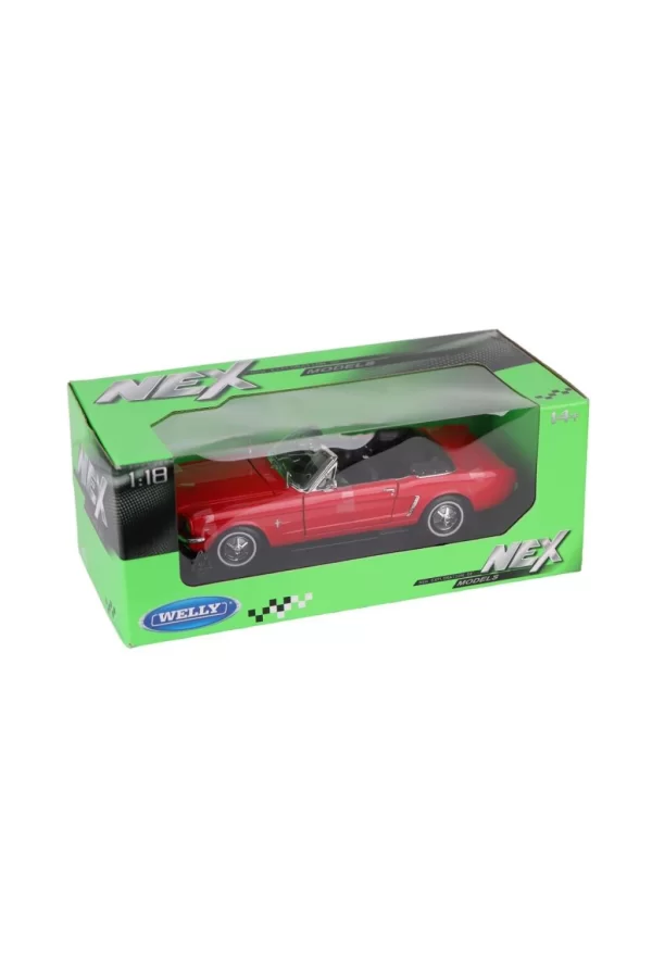 Nessiworld 12519 WELLY 1 18 1964 1 2 FORD MUSTANG CO