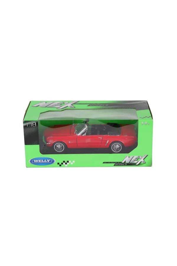 Nessiworld 12519 WELLY 1 18 1964 1 2 FORD MUSTANG CO