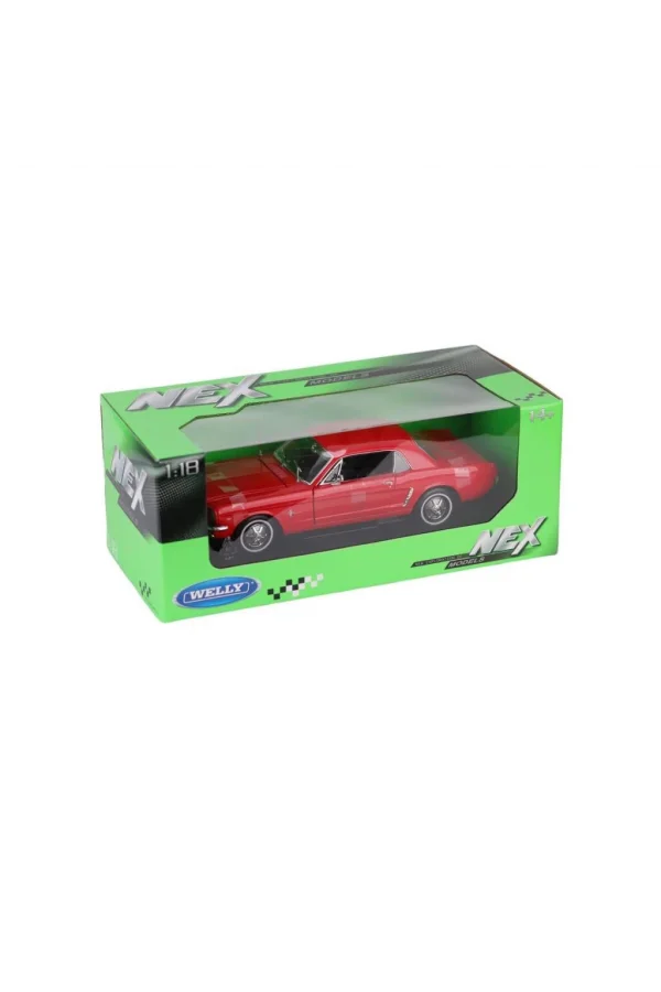 Nessiworld 12519 WELLY 1 18 1964 1 2 FORD MUSTANG CO