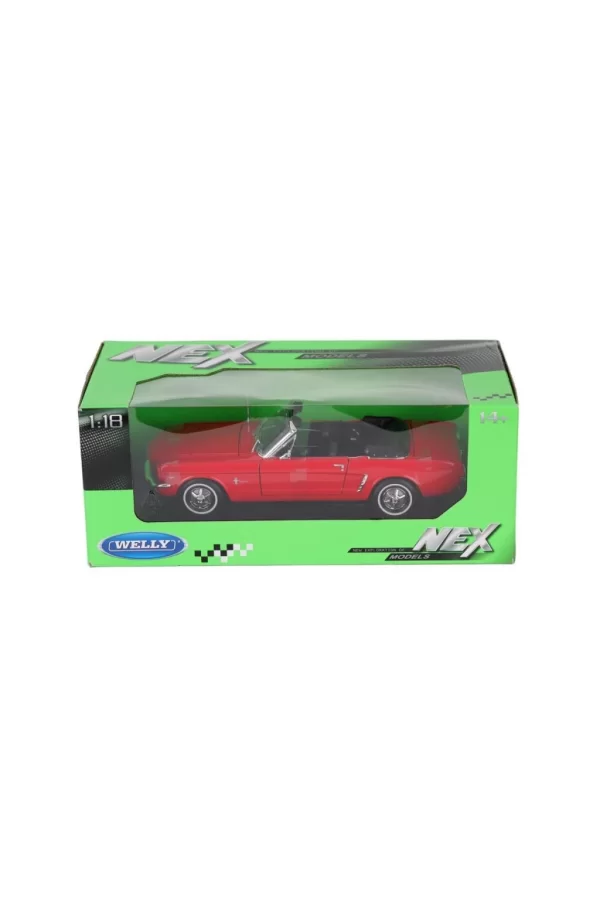 Nessiworld 12519C WELLY 1 18 1964 1 2 FORD MUSTANG CO