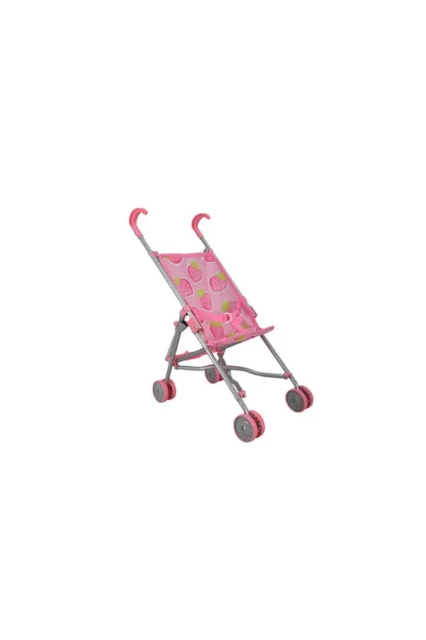 Nessiworld 13001 Katlanır Metal Baston Oyuncak Puset Çilek Desenli