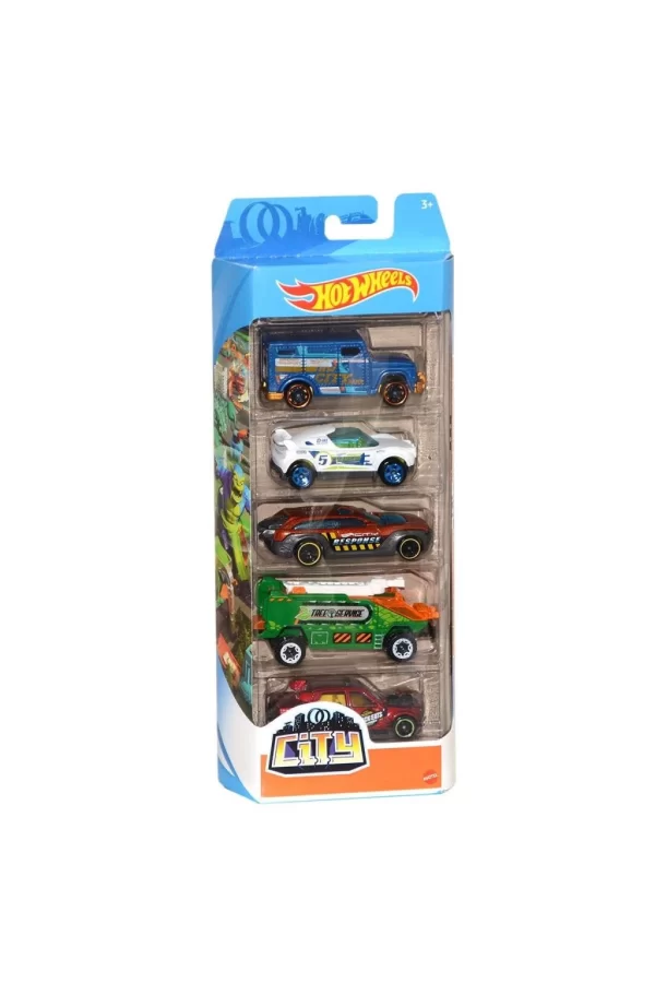 Nessiworld 1806 Hot Wheels Beşli Araba Seti