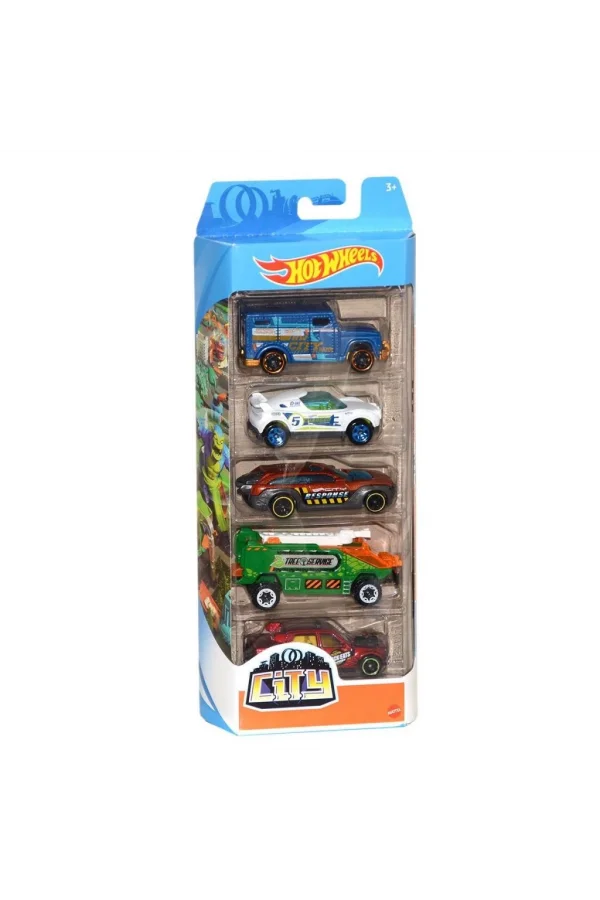 Nessiworld 1806 Hot Wheels Beşli Araba Seti