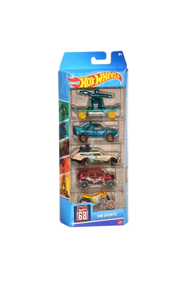 Nessiworld 1806 Hot Wheels Beşli Araba Seti