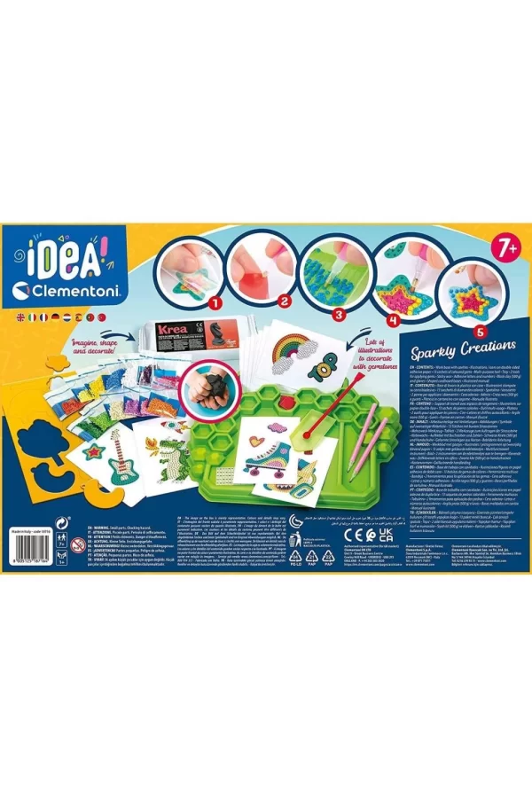Nessiworld  18716 Clementoni Idea Işıltılı Tasarımlar +7 yaş