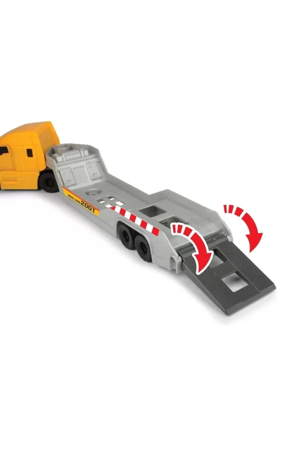 Nessiworld 203725005 Dickie Toys, Volvo Yükleyici Kepçe ve Volvo Damperli Kamyon