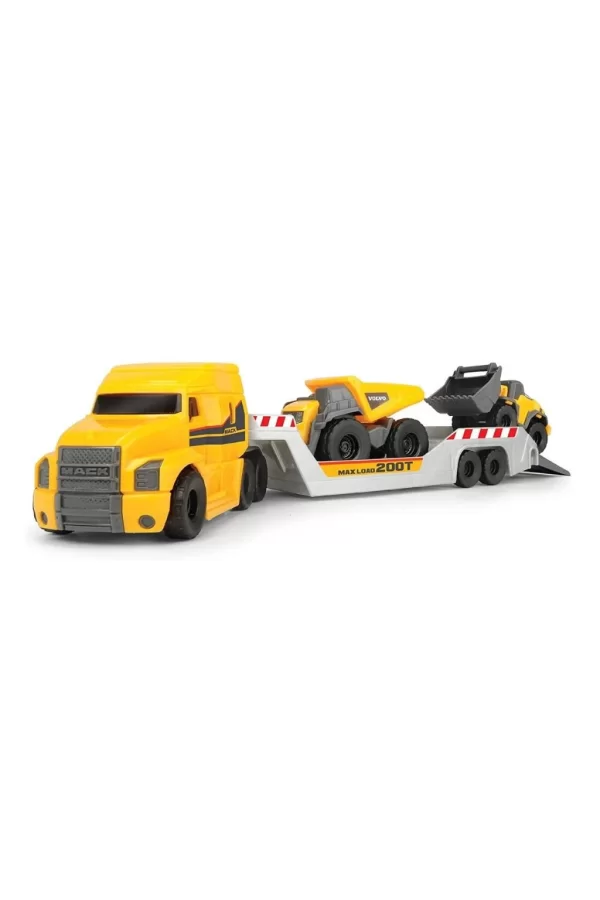 Nessiworld 203725005 Dickie Toys, Volvo Yükleyici Kepçe ve Volvo Damperli Kamyon