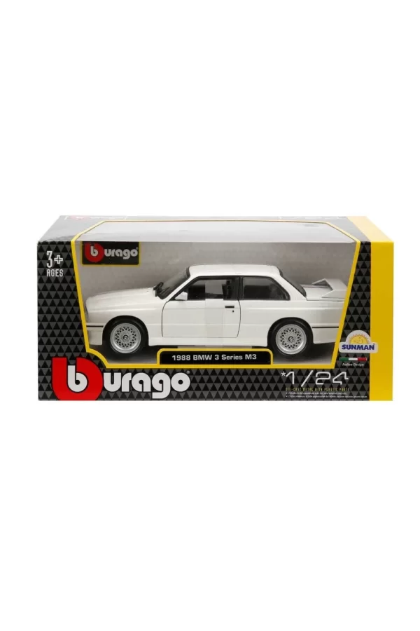 Nessiworld 21100 Burago 1:24 BMW M3 1988 Model Araba
