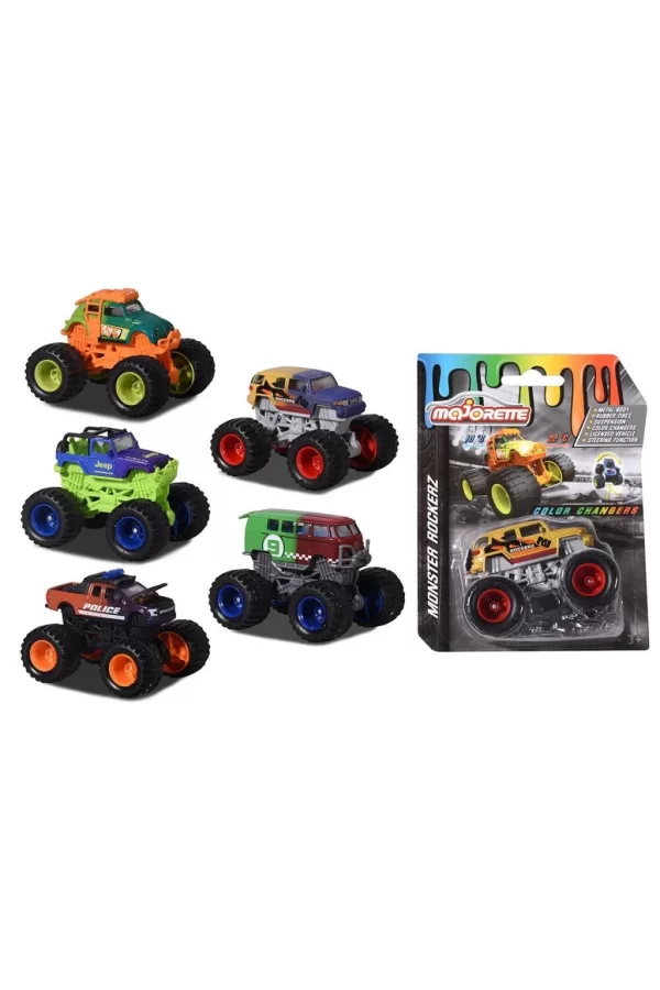 Nessiworld 212057257 Monster Rockerz Color Changers 5-asst
