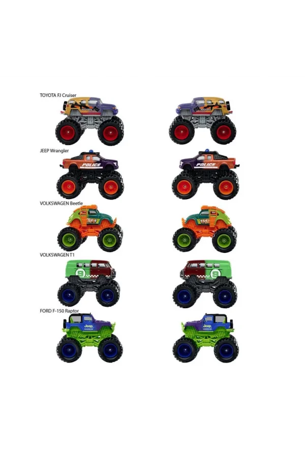 Nessiworld 212057257 Monster Rockerz Color Changers 5-asst