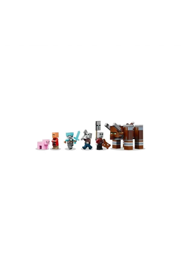 Nessiworld 21278 Lego Minecraft Pillager Karakolu ve Ravager 665 parça +9 yaş