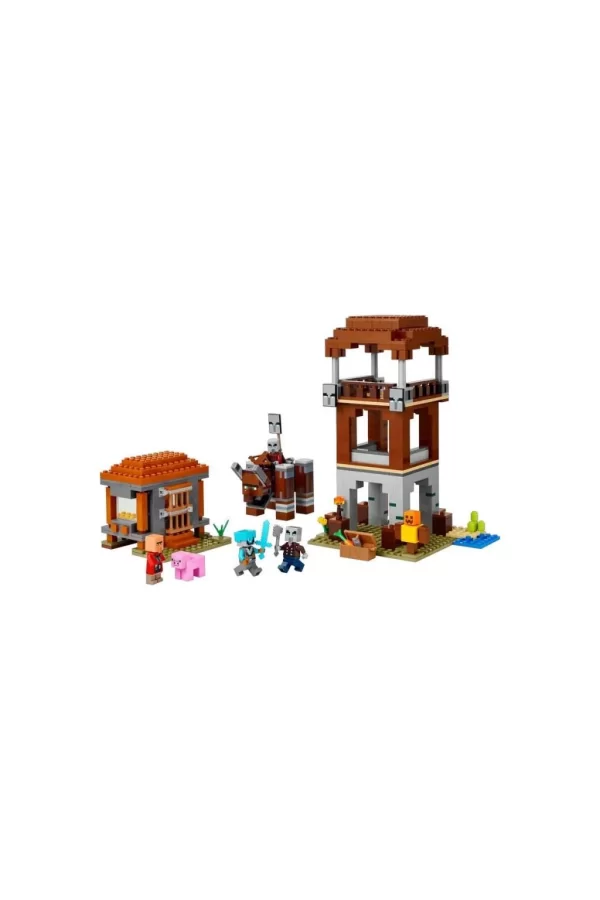 Nessiworld 21278 Lego Minecraft Pillager Karakolu ve Ravager 665 parça +9 yaş