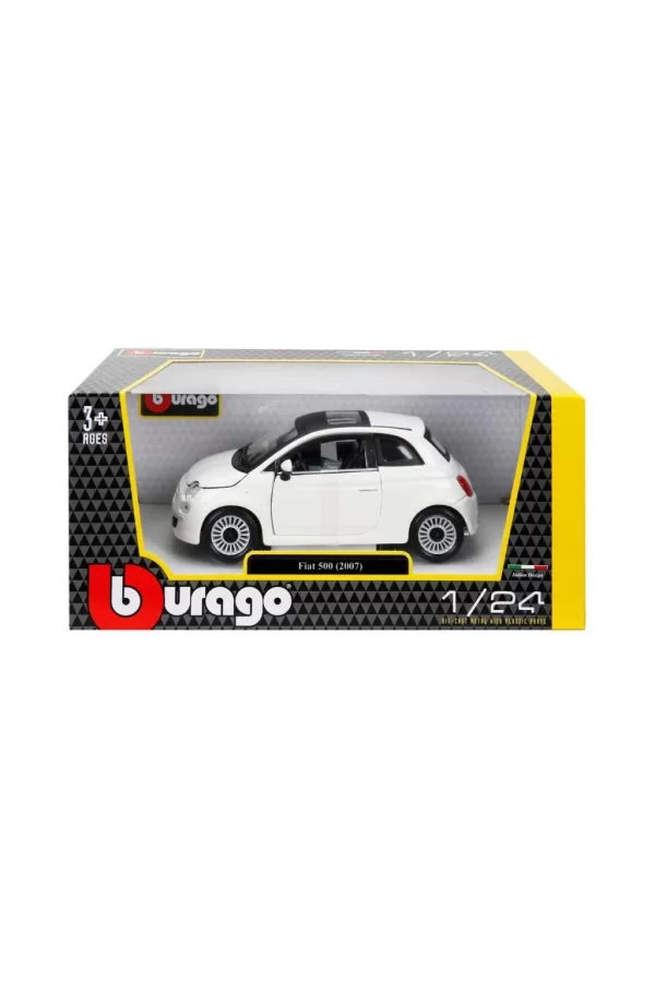 Nessiworld 22106 Burago 1:24 Fiat 500 2007 Model Araba