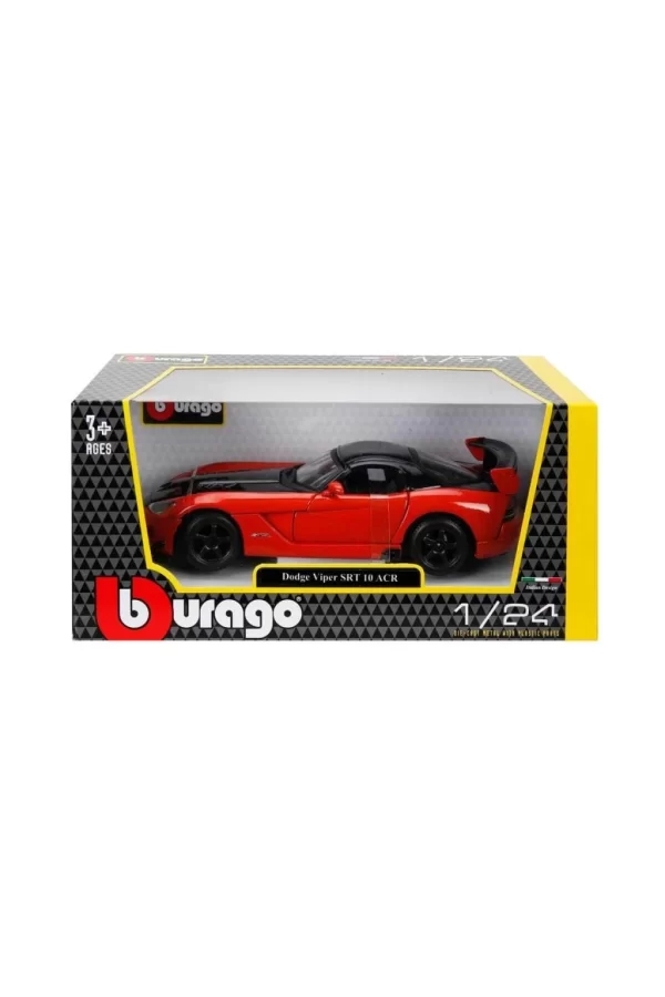 Nessiworld  22114 Burago 1:24 Dodge Viper SRT 10 ACR Model Araba