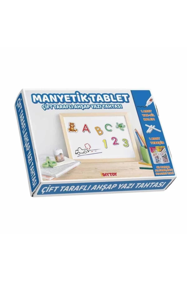 Nessiworld 2250 AHŞAP TABLET YAZI TAHTASI 62 PARÇA  KÜÇÜK BOY