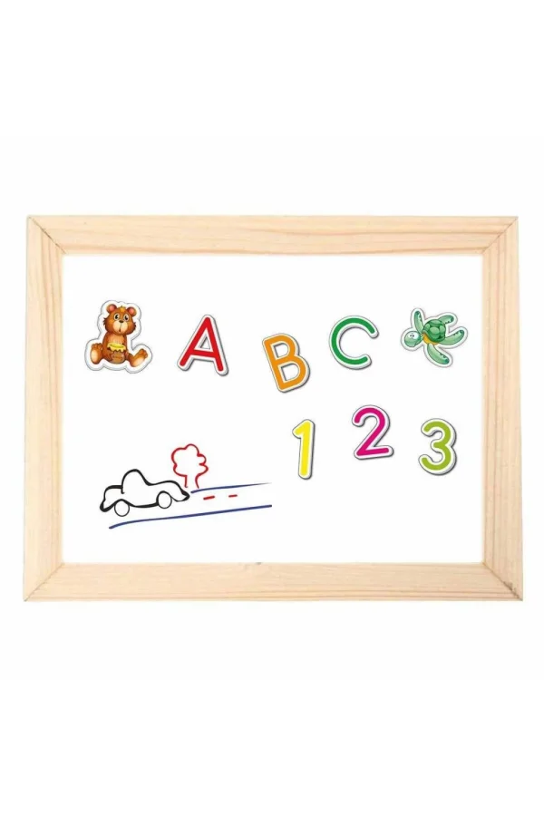 Nessiworld 2250 AHŞAP TABLET YAZI TAHTASI 62 PARÇA  KÜÇÜK BOY