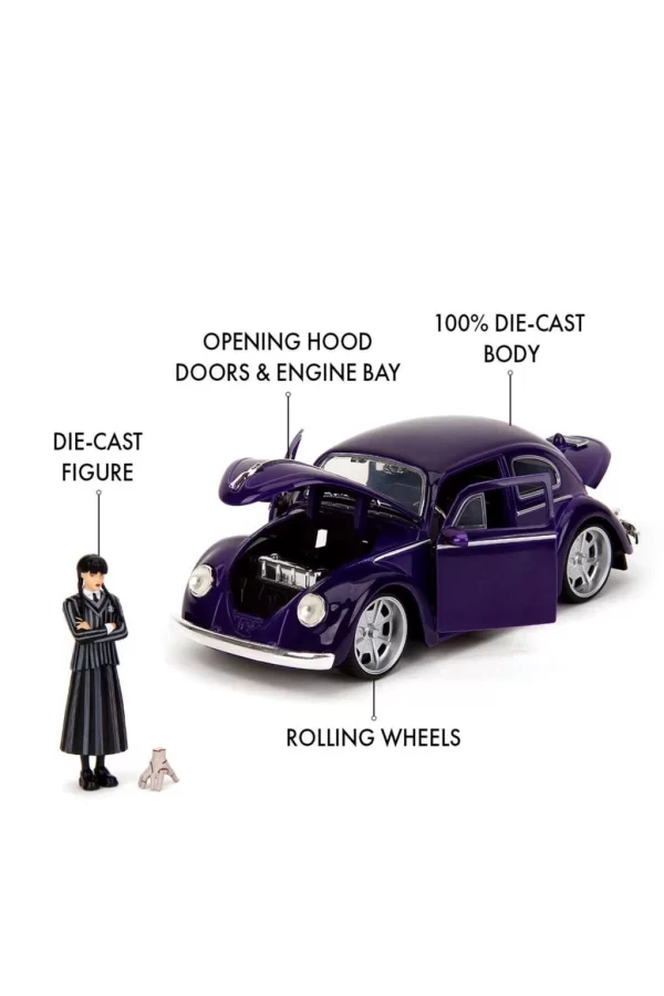 Nessiworld  253255076 Jada Wednesday Volkswagen Beetle 1 24