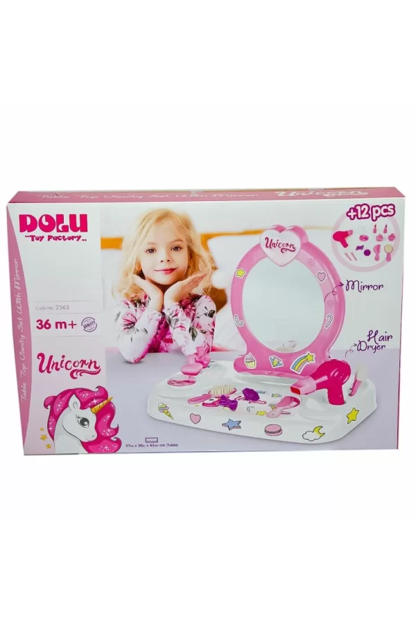 Nessiworld 2563 OYUNCAK UNICORN MASAÜSTÜ AYNALI