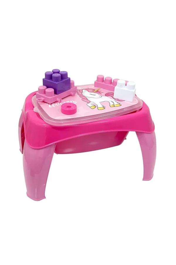Nessiworld 2598 UNICORN AKTIVITE OYUN MASASI 30PCS MEGA BLOK
