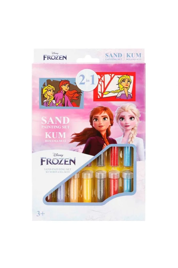 Nessiworld  2in1 Disney Frozen Kum Boyama Seti DS 34
