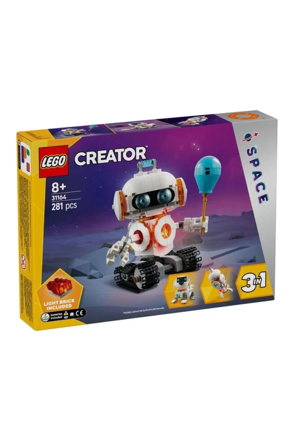 Nessiworld 31164 Lego Creator 3in1 - Uzay Robotu 281 parça +8 yaş