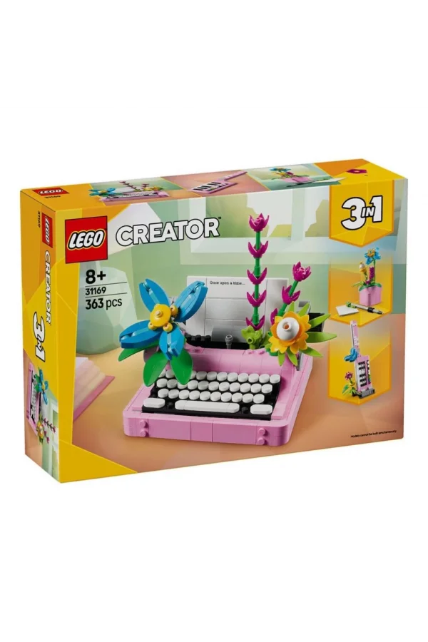 Nessiworld 31169 Lego Creator 3in1 - Çiçekli Daktilo 363 parça +8 yaş