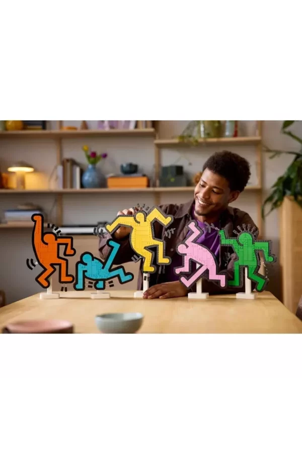 Nessiworld 31216 Lego icons - Keith Haring – Dans Eden Figürler 1773 parça +18 yaş