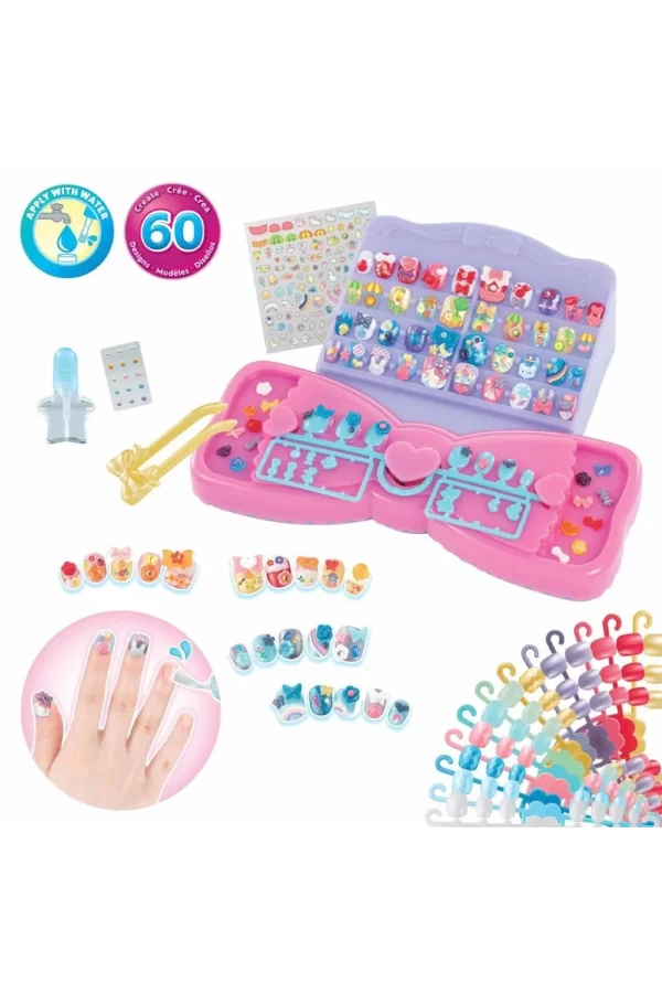 Nessiworld  35027 AquaBeads Tasarla ve Sergile Tırnak Atölyesi +4 yaş