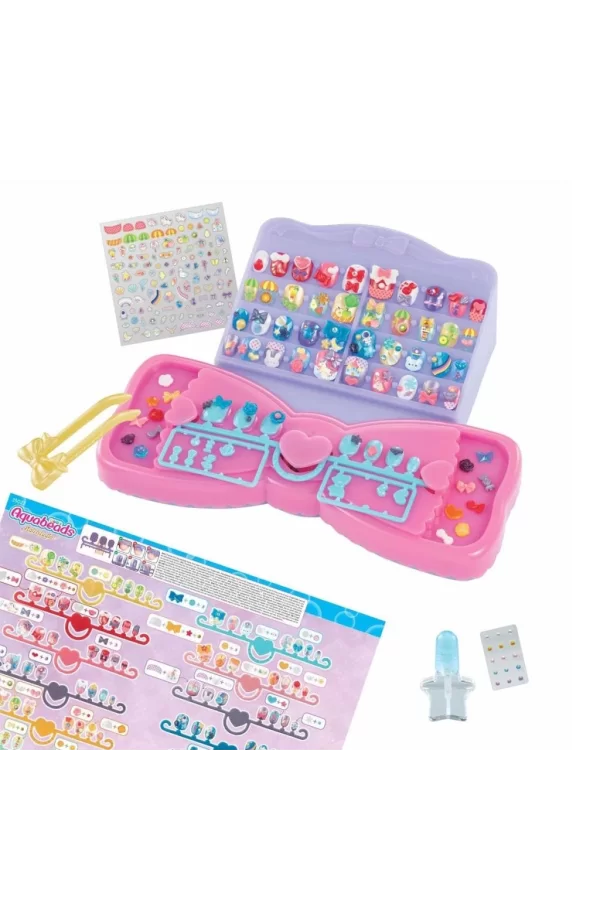 Nessiworld  35027 AquaBeads Tasarla ve Sergile Tırnak Atölyesi +4 yaş