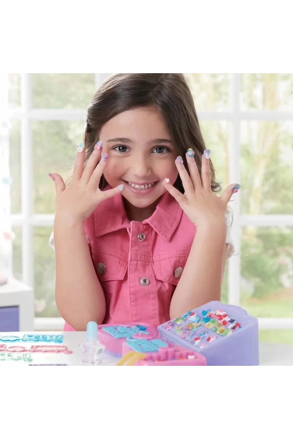 Nessiworld  35027 AquaBeads Tasarla ve Sergile Tırnak Atölyesi +4 yaş