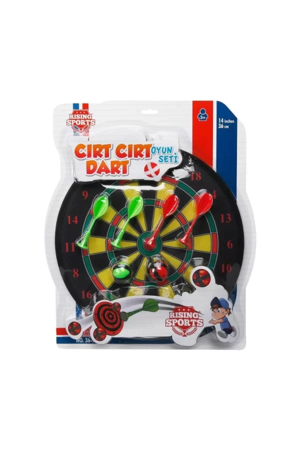 Nessiworld 36789 Cırt Cırt Dart -  İğnesiz Dart Seti 36 cm