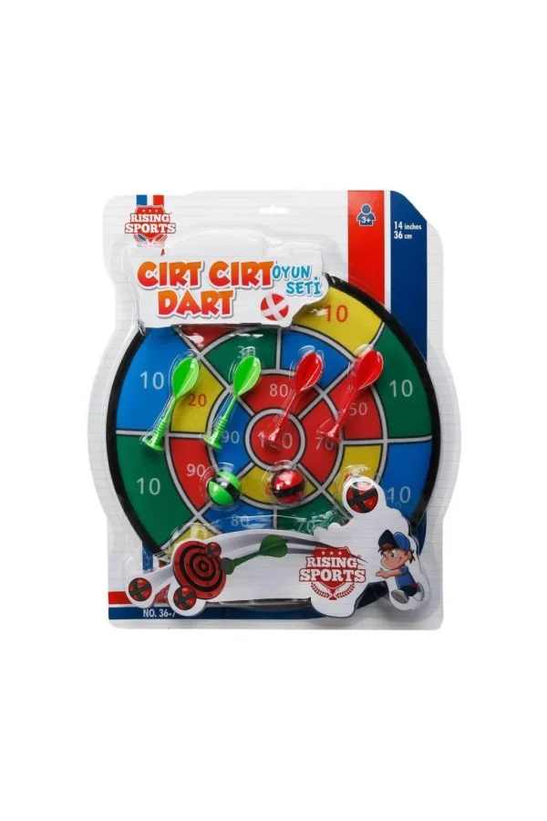 Nessiworld 36789 Cırt Cırt Dart -  İğnesiz Dart Seti 36 cm