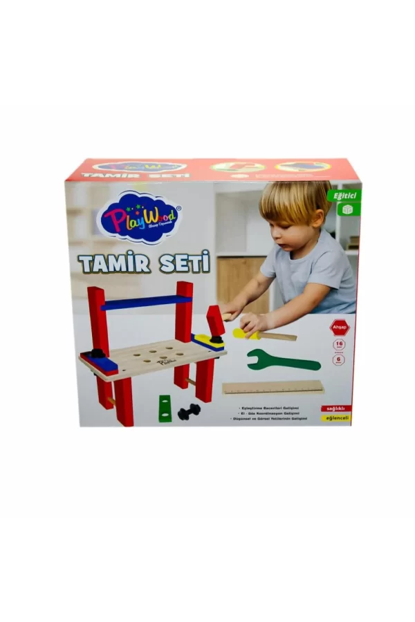 Nessiworld 397 Kutuda Ahşap Tamir Seti - Onyıl Oyuncak