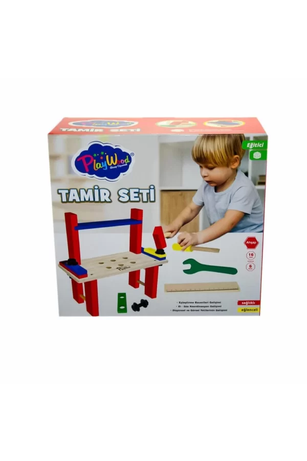 Nessiworld 397 Kutuda Ahşap Tamir Seti - Onyıl Oyuncak
