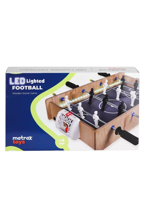 Nessiworld 406 Ahşap LEDli Masa Maçı Oyunu -Akçiçek Oyuncak