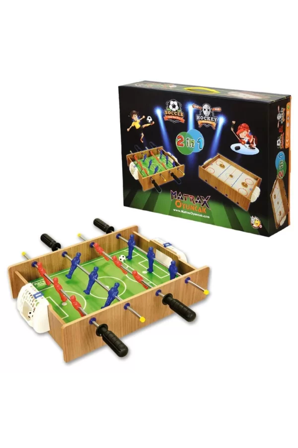 Nessiworld 412 Ahşap Langırt ve Hokey Oyunu -Akçiçek Oyuncak