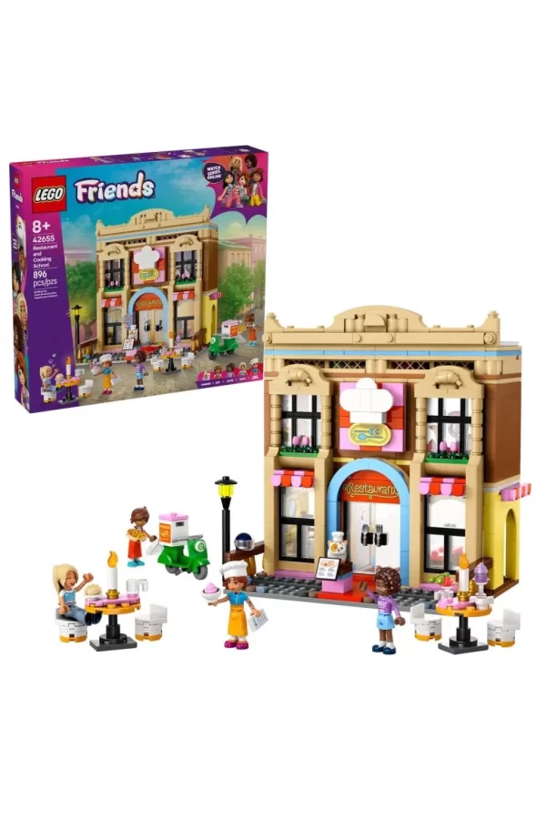 Nessiworld  42655 Lego Friends Restoran ve Aşçılık Okulu  parça + yaş