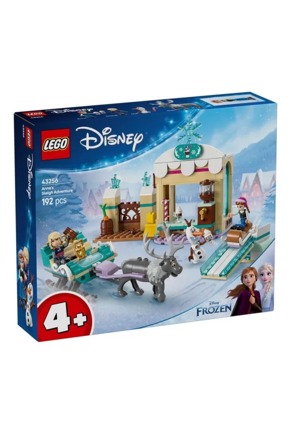 Nessiworld  43256 Lego Disney Prensesi Anna Kızak Macerası 192 parça +4 yaş